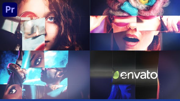 Folding Photos Slide Intro - Videohive Download 37541029