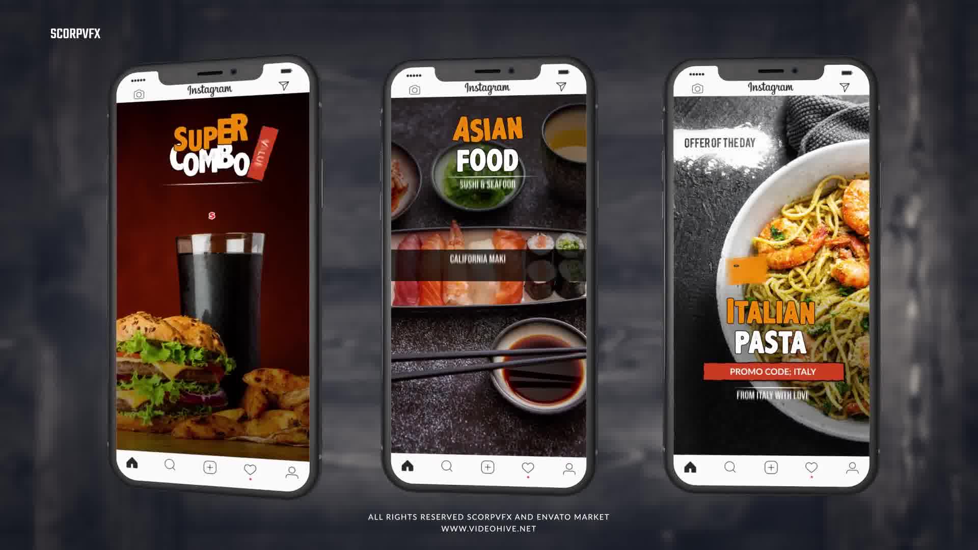 Food and Restaurant Promo | Instagram Stories Videohive 24535586 After Effects Image 11