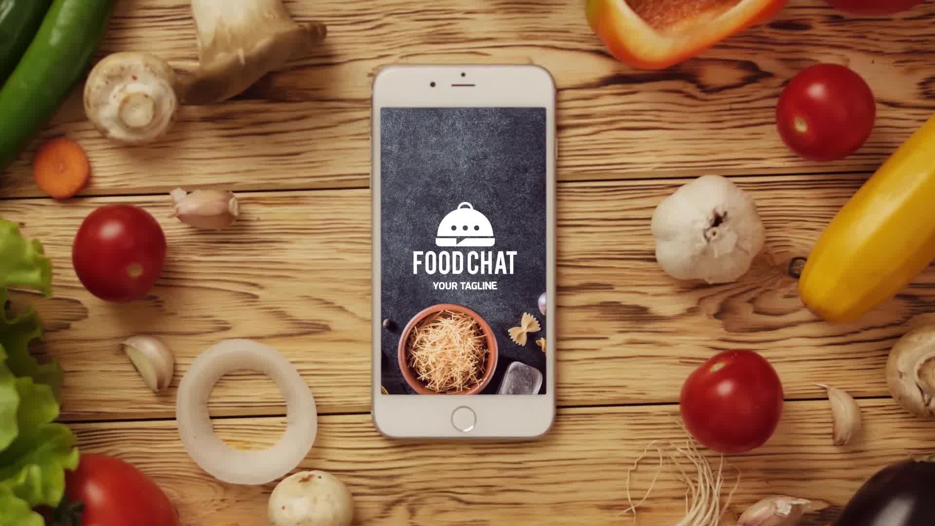 Food App Logo Reveal Videohive 24474167 After Effects Image 8