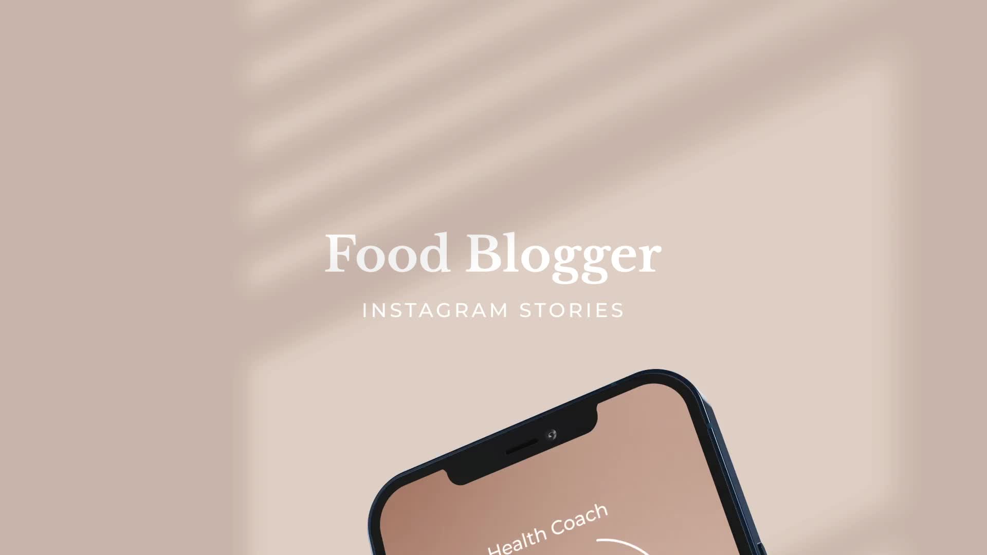 Food Blogger Instagram Stories for Premiere Pro Videohive 34547523 Premiere Pro Image 1