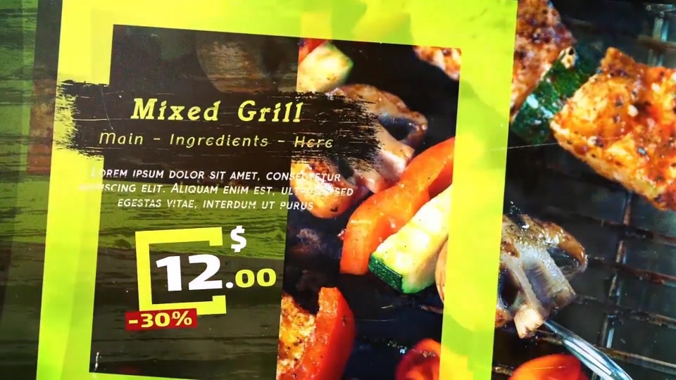 Food Deals Promo Videohive 20129332 After Effects Image 5