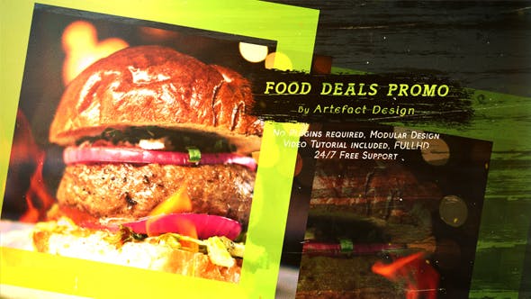 Food Deals Promo - Download 20129332 Videohive