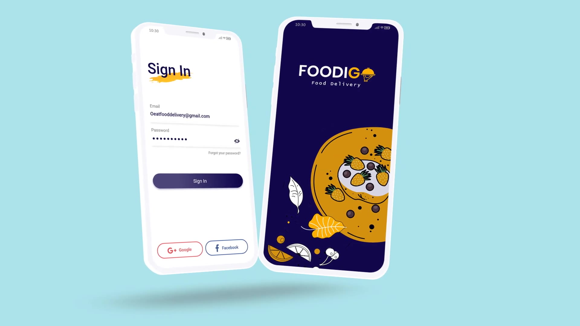 Food Delivery App Promo Videohive 33059477 After Effects Image 2