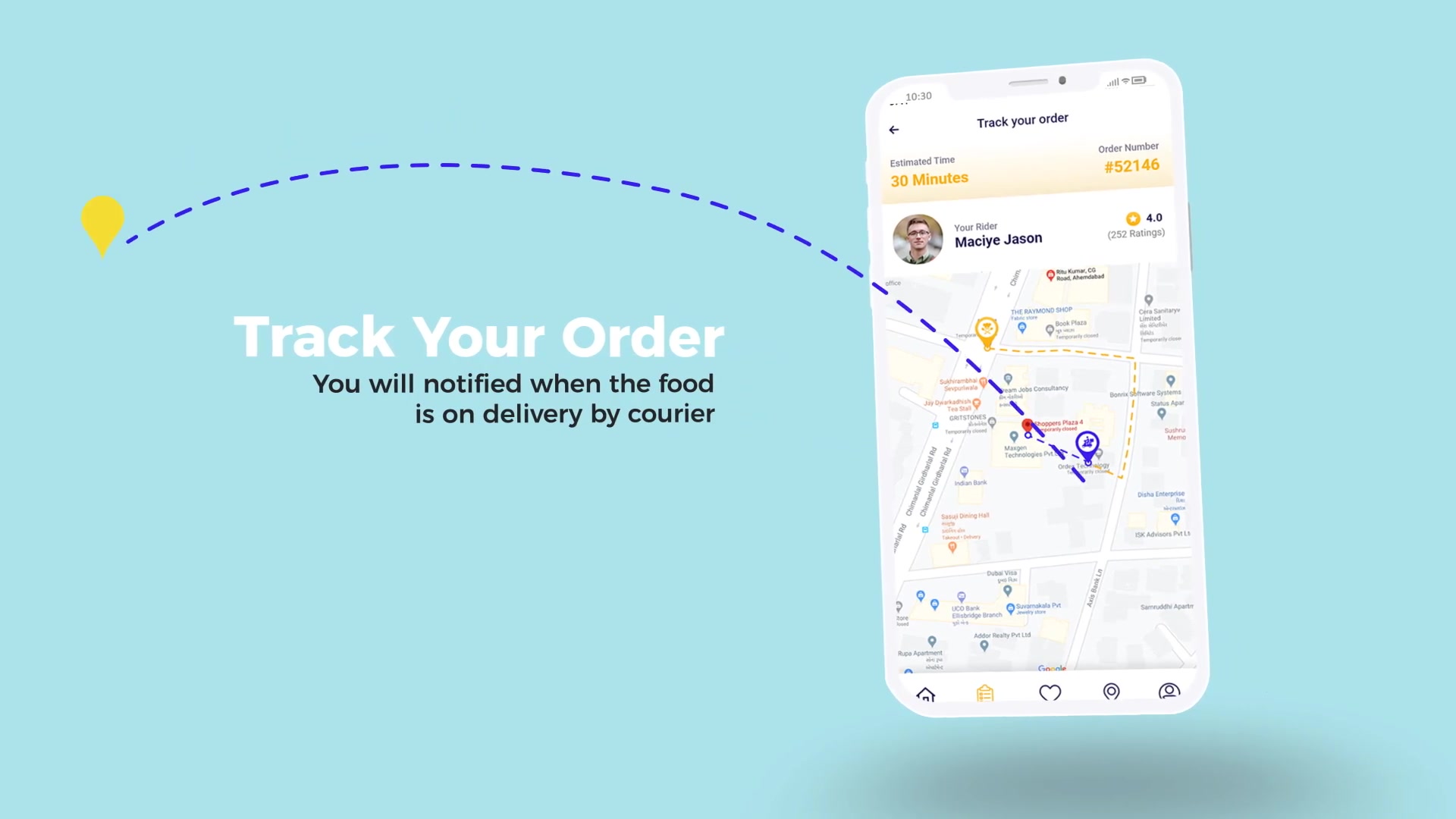 Food Delivery App Promo Videohive 33059477 After Effects Image 7