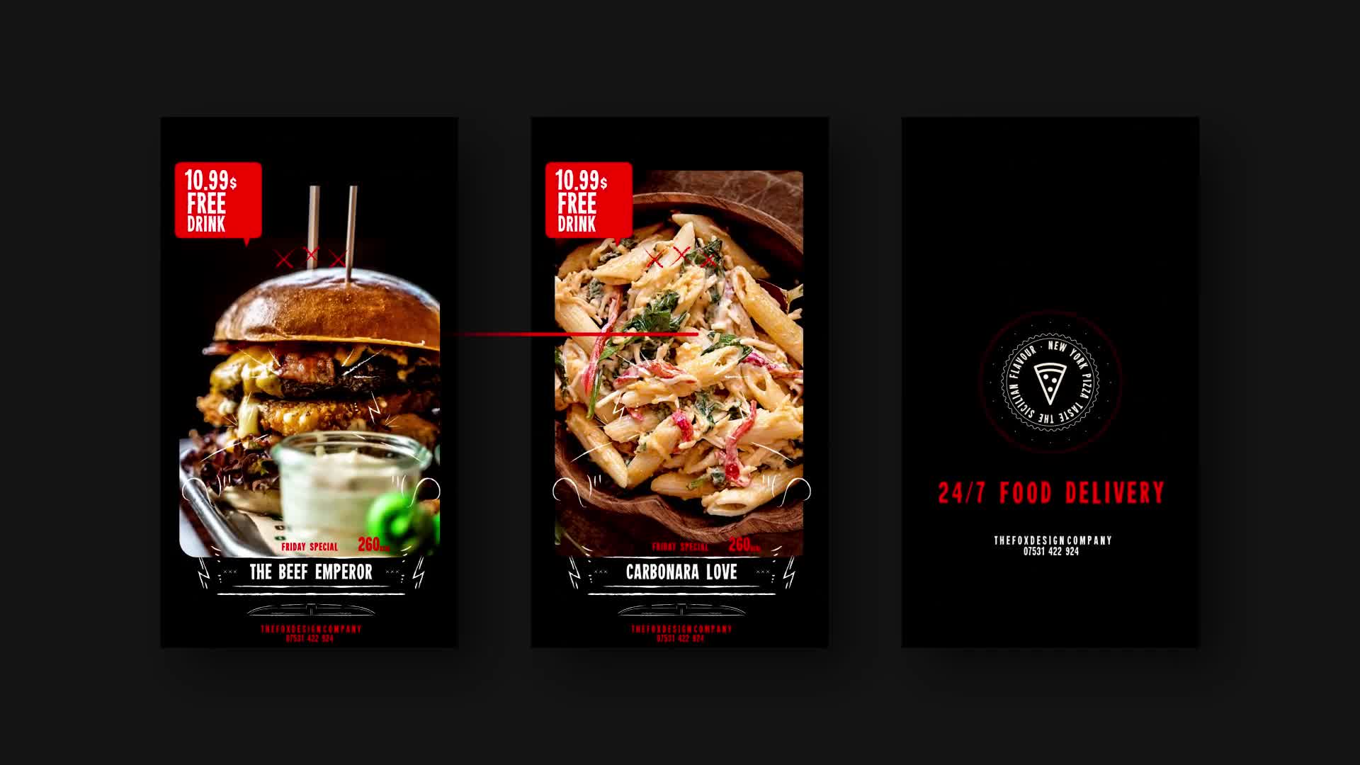 Food Delivery Instagram Promo Videohive 26579708 After Effects Image 10