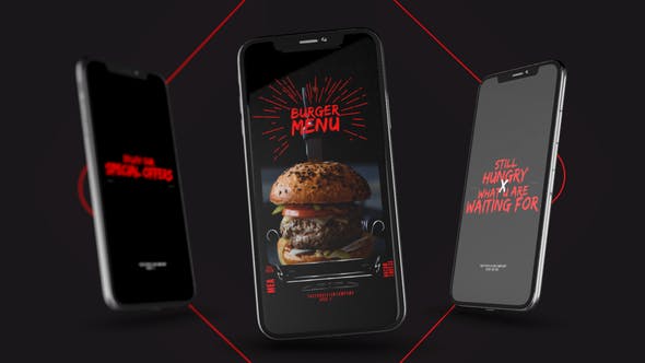 Food Delivery Instagram Promo - Videohive Download 26579708