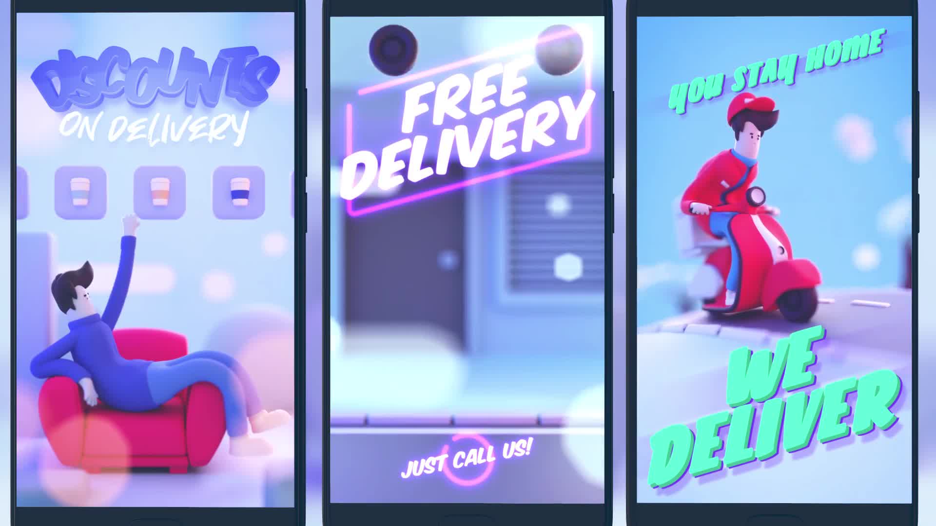 Food Delivery Instagram Stories Videohive 26599954 After Effects Image 8