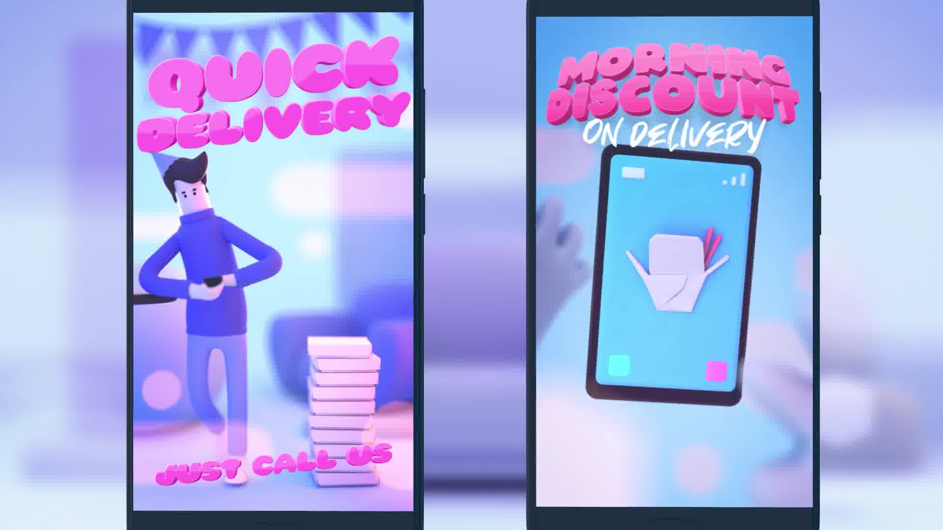 Food Delivery Instagram Stories for Premiere Videohive 26689975 Premiere Pro Image 11