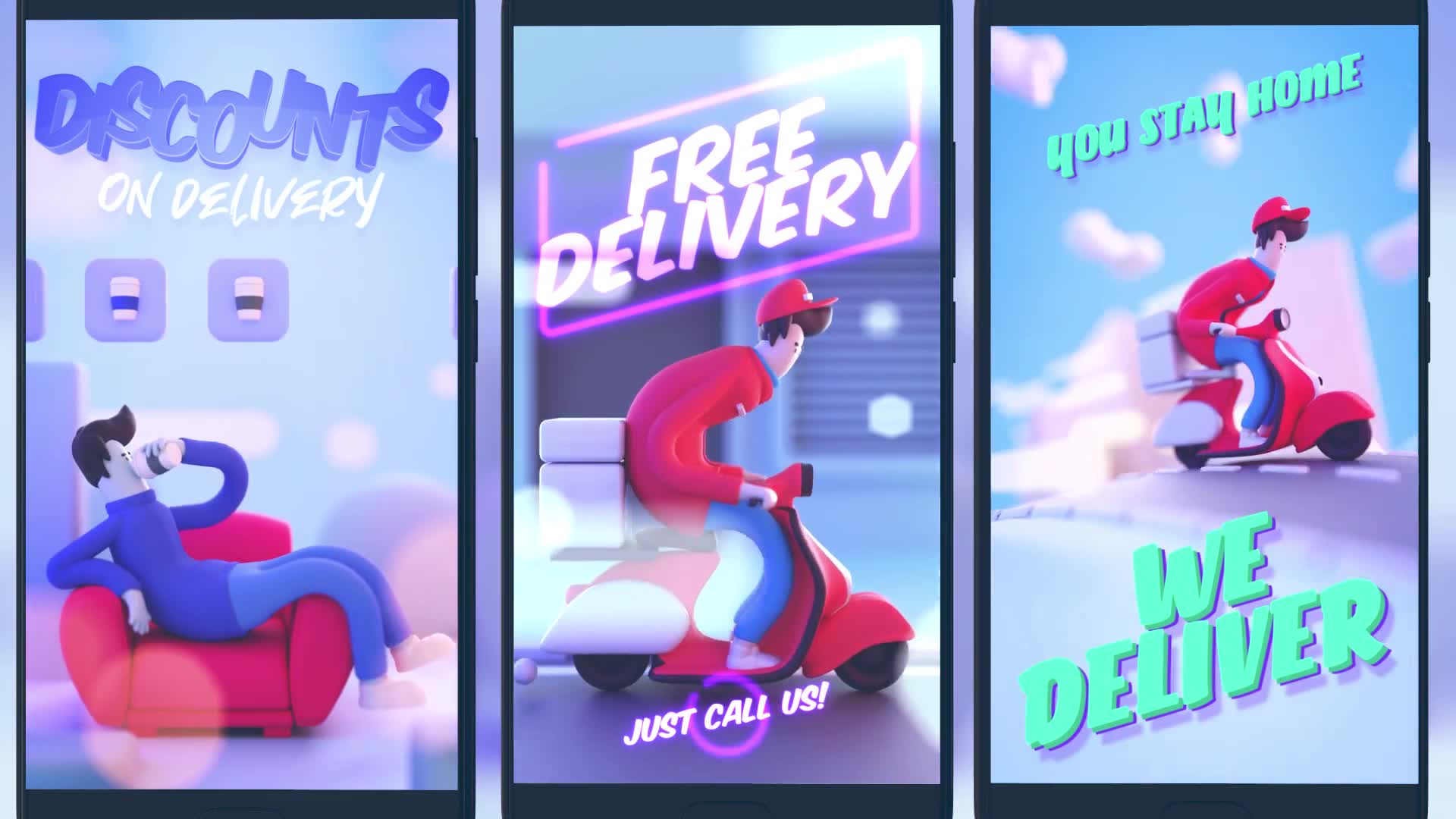 Food Delivery Instagram Stories for Premiere Videohive 26689975 Premiere Pro Image 7