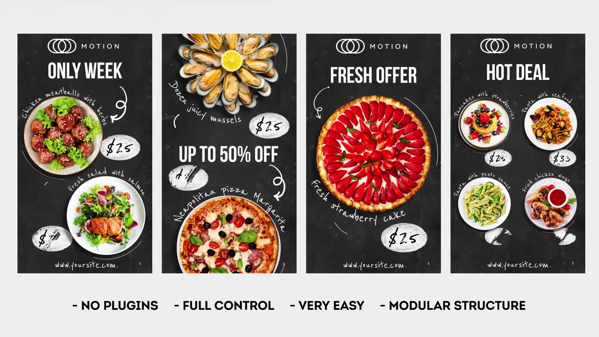 Food Delivery Instagram Story Videohive 32282991 After Effects Image 4
