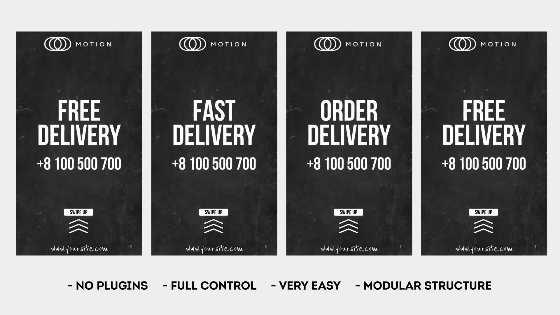 Food Delivery Instagram Story Videohive 32282991 After Effects Image 9