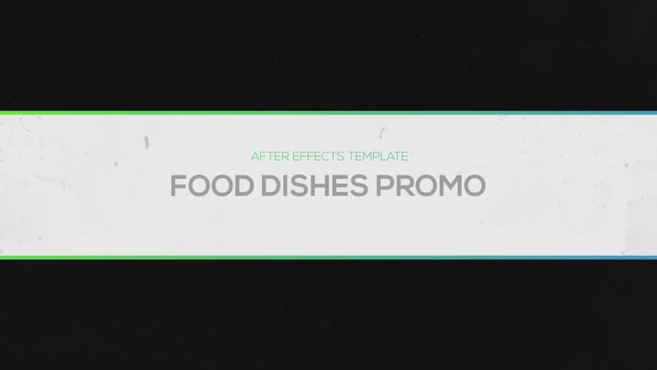 Food Dishes Promo Videohive 24581220 After Effects Image 1