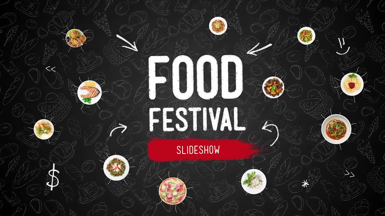 Food Festival Slideshow - Download Videohive 18010264