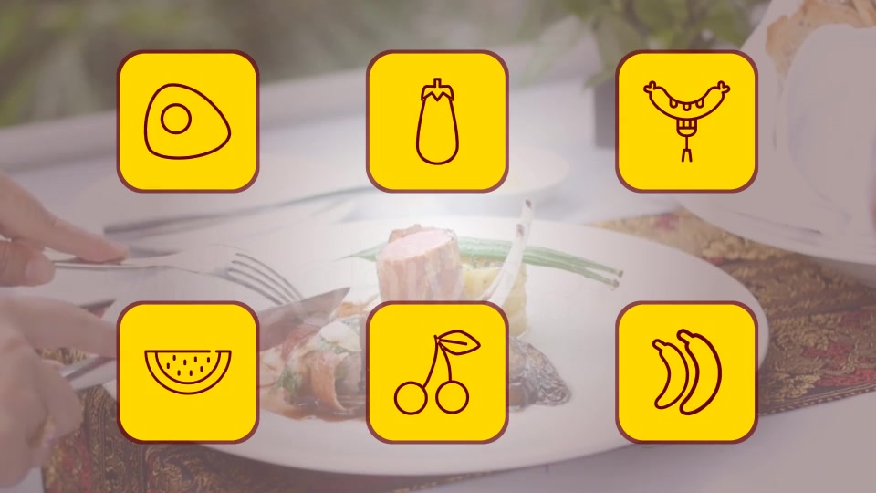 Food Icons Videohive 14382478 After Effects Image 2