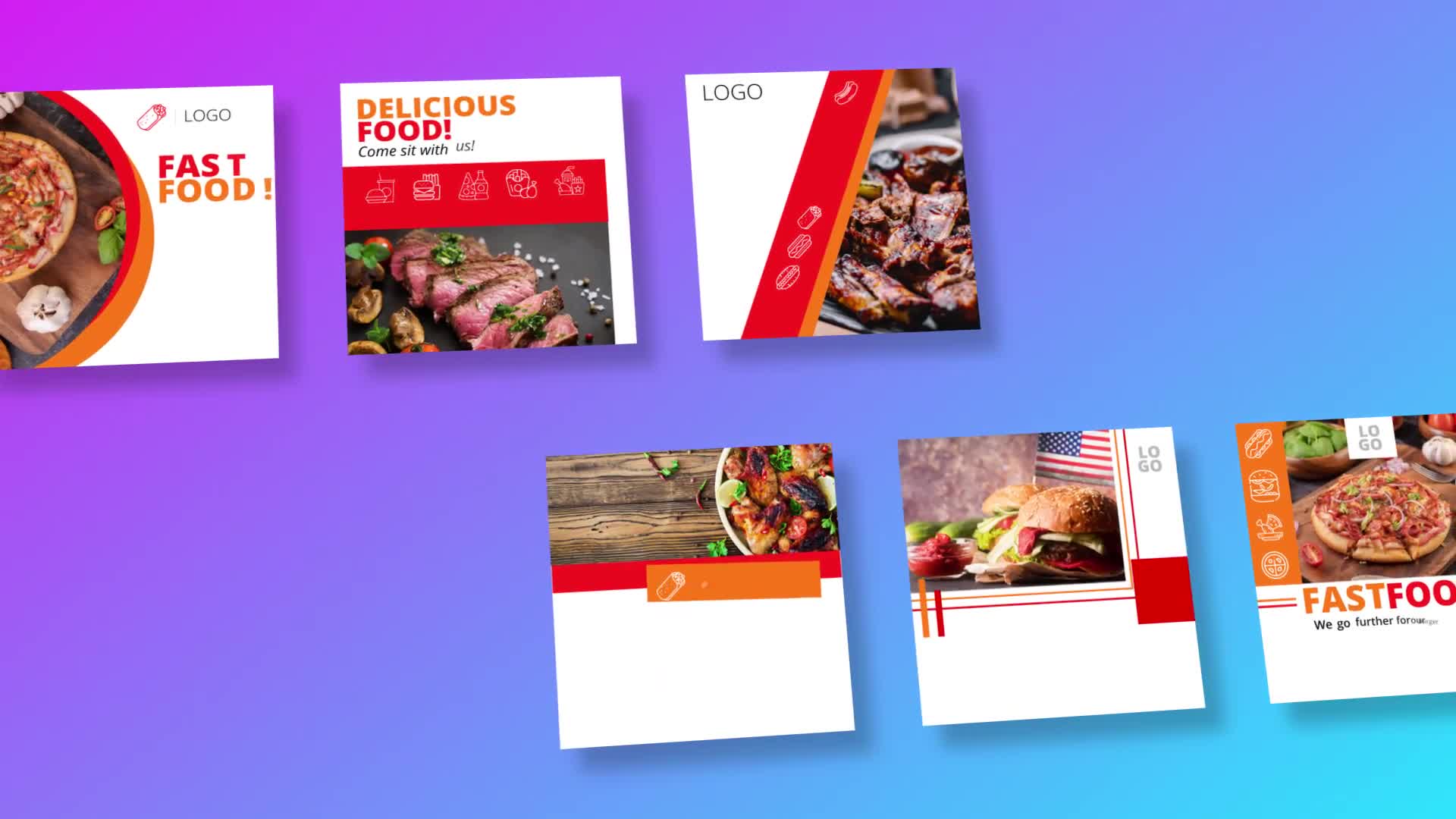 Food Instagram Ad V33 Videohive 30048442 After Effects Image 1