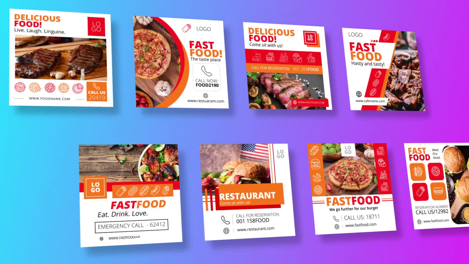 Food Instagram Ad V33 Videohive 30048442 After Effects Image 2
