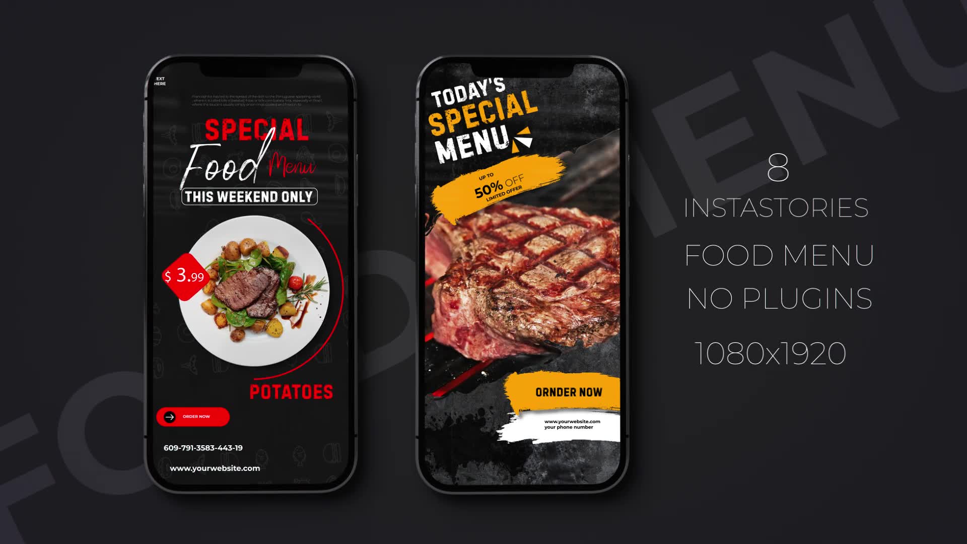 Food Instagram Stories Videohive 28449470 After Effects Image 3