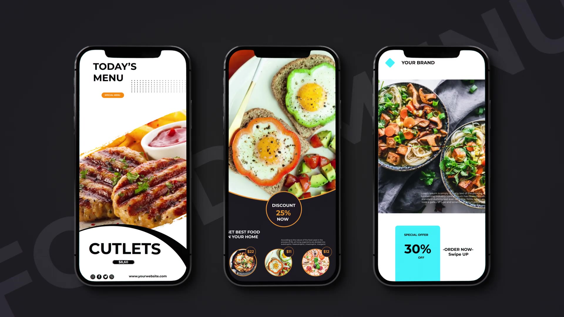 Food Instagram Stories Videohive 28449470 After Effects Image 5