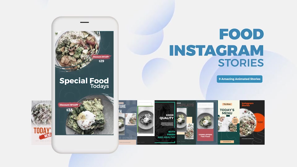 Food Instagram Stories Videohive 34930920 After Effects Image 10