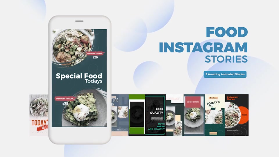 Food Instagram Stories Videohive 34930920 After Effects Image 8