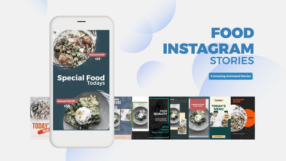 Food Instagram Stories - 34930920 Download Videohive