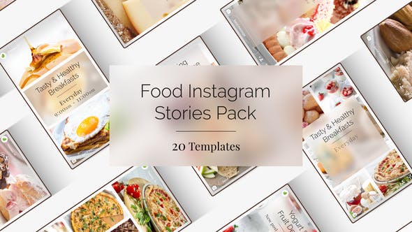 Food Instagram Stories - Download 24135744 Videohive