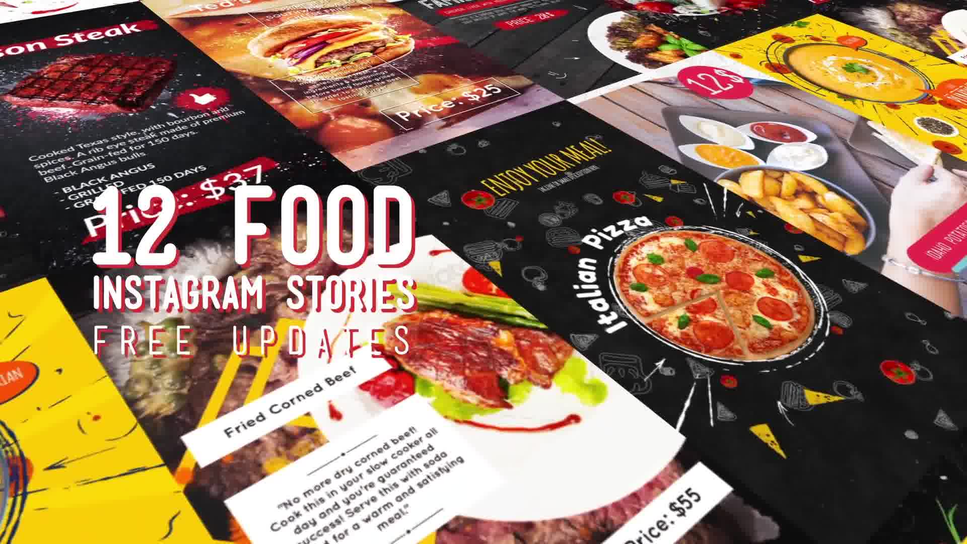 Food Instagram Stories Pack Videohive 23022716 After Effects Image 12