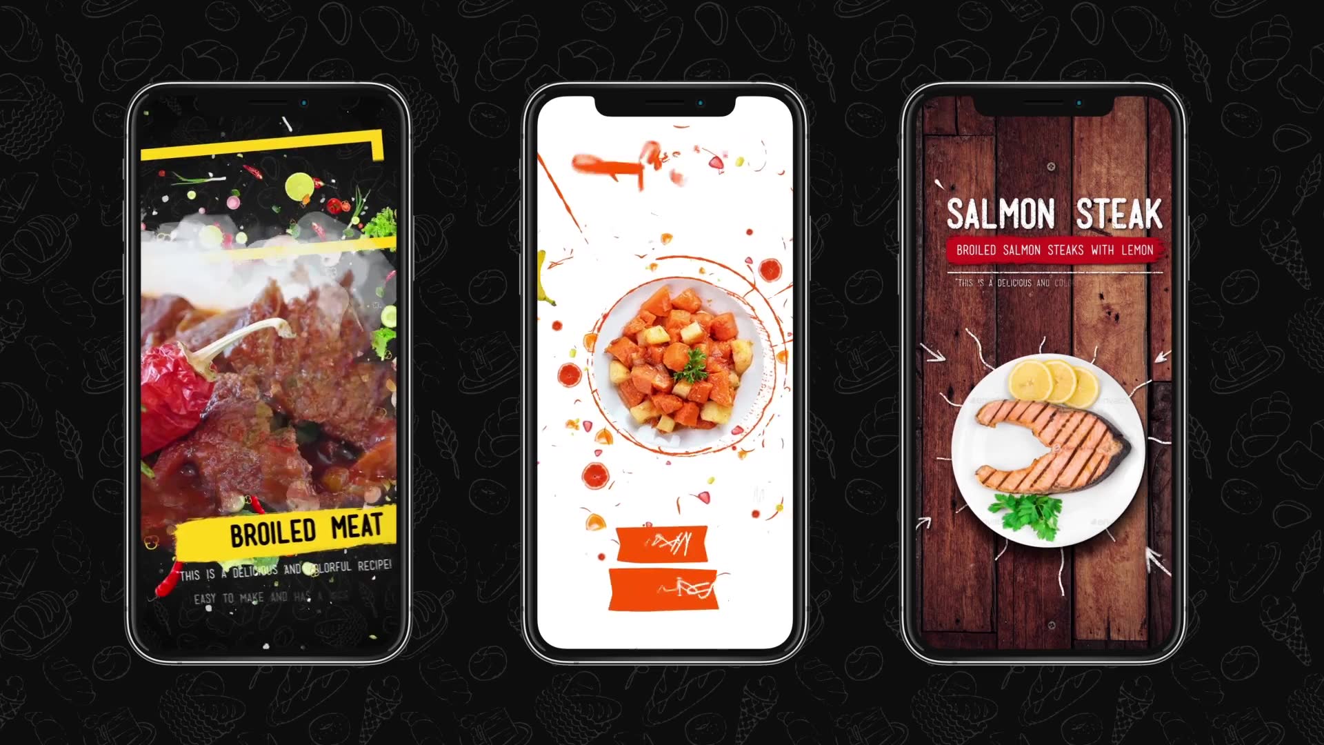Food Instagram Stories Pack Videohive 23022716 After Effects Image 5