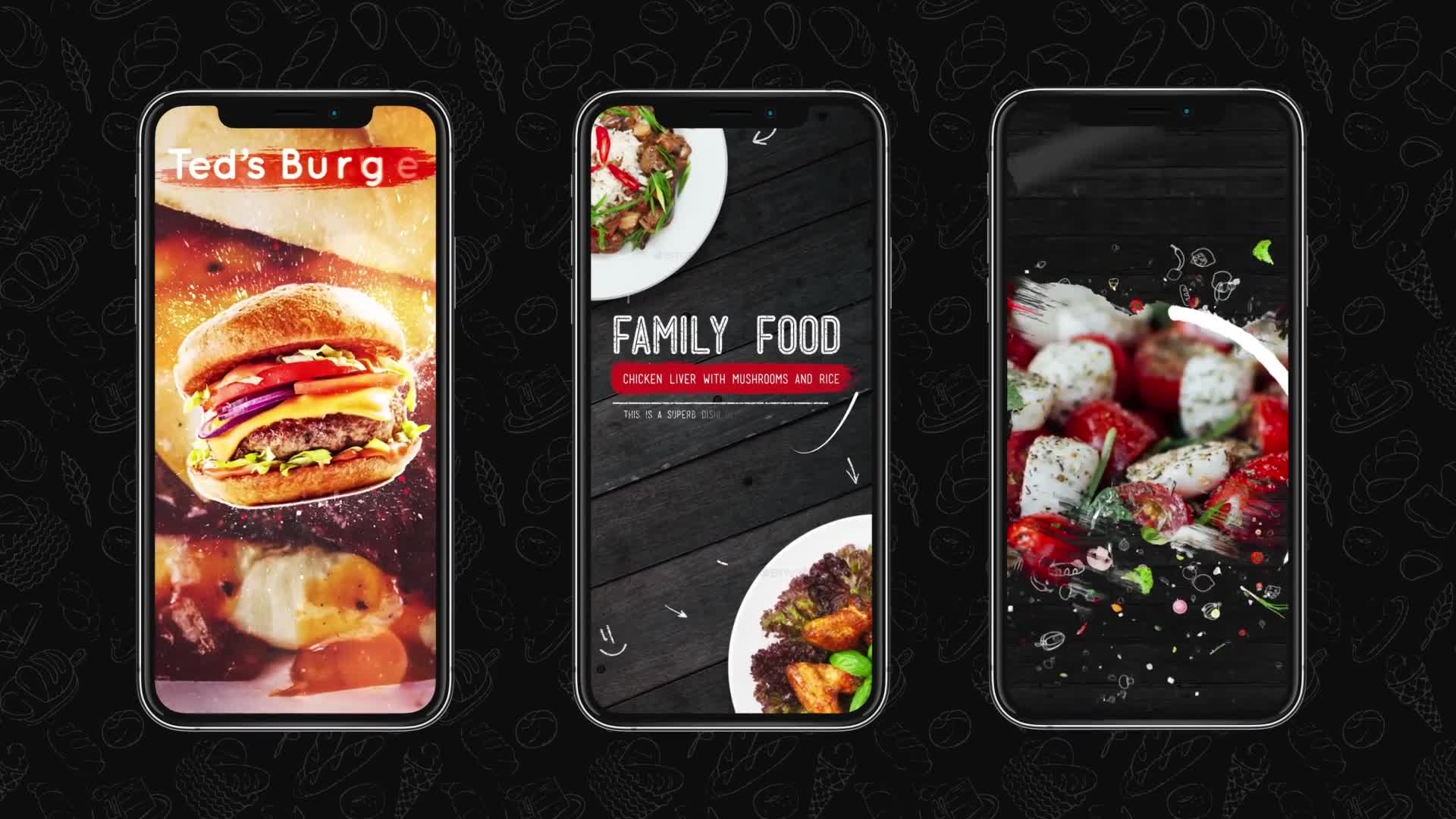 Food Instagram Stories Pack Videohive 23022716 After Effects Image 7