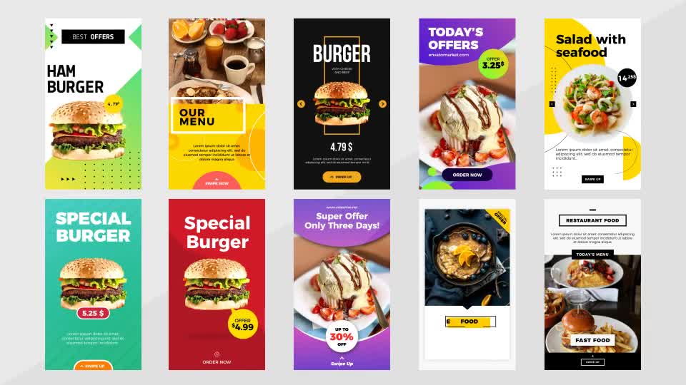 Food Instagram Stories Videohive 25088214 After Effects Image 1