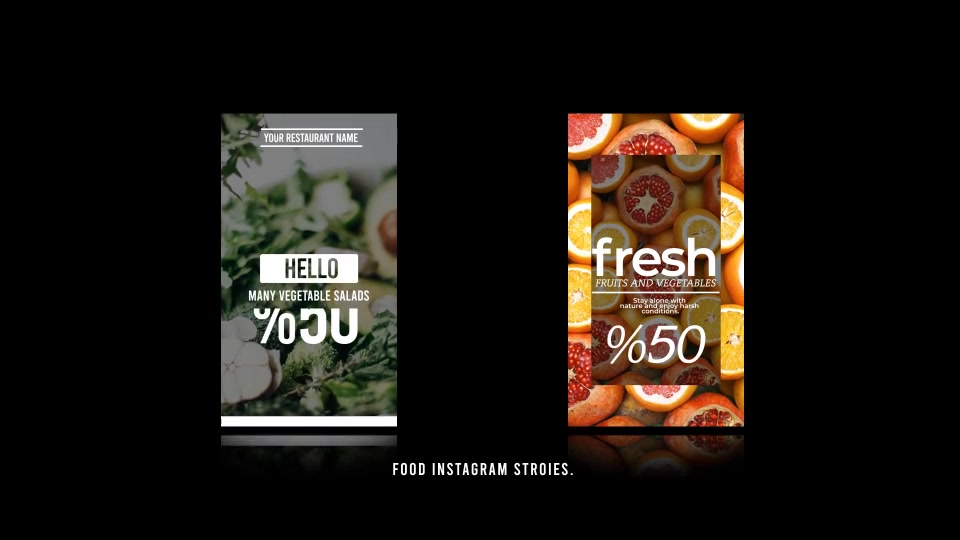 Food Istagram Stories Videohive 29083801 After Effects Image 4