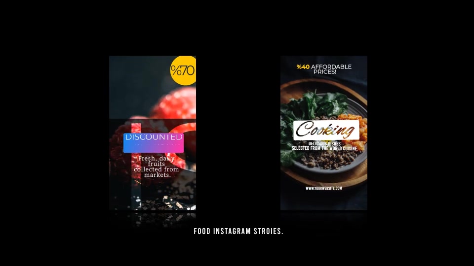 Food Istagram Stories Videohive 29083801 After Effects Image 5