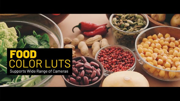 Food LUTs - 38460198 Download Videohive