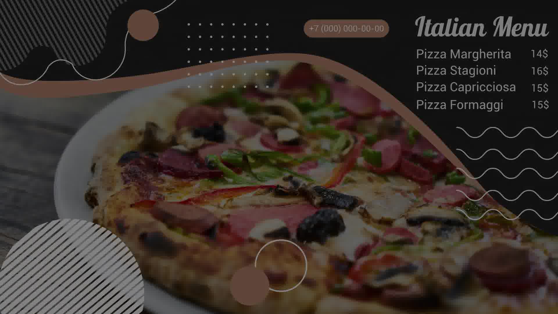 Food Menu for FCPX Videohive 35889903 Apple Motion Image 13