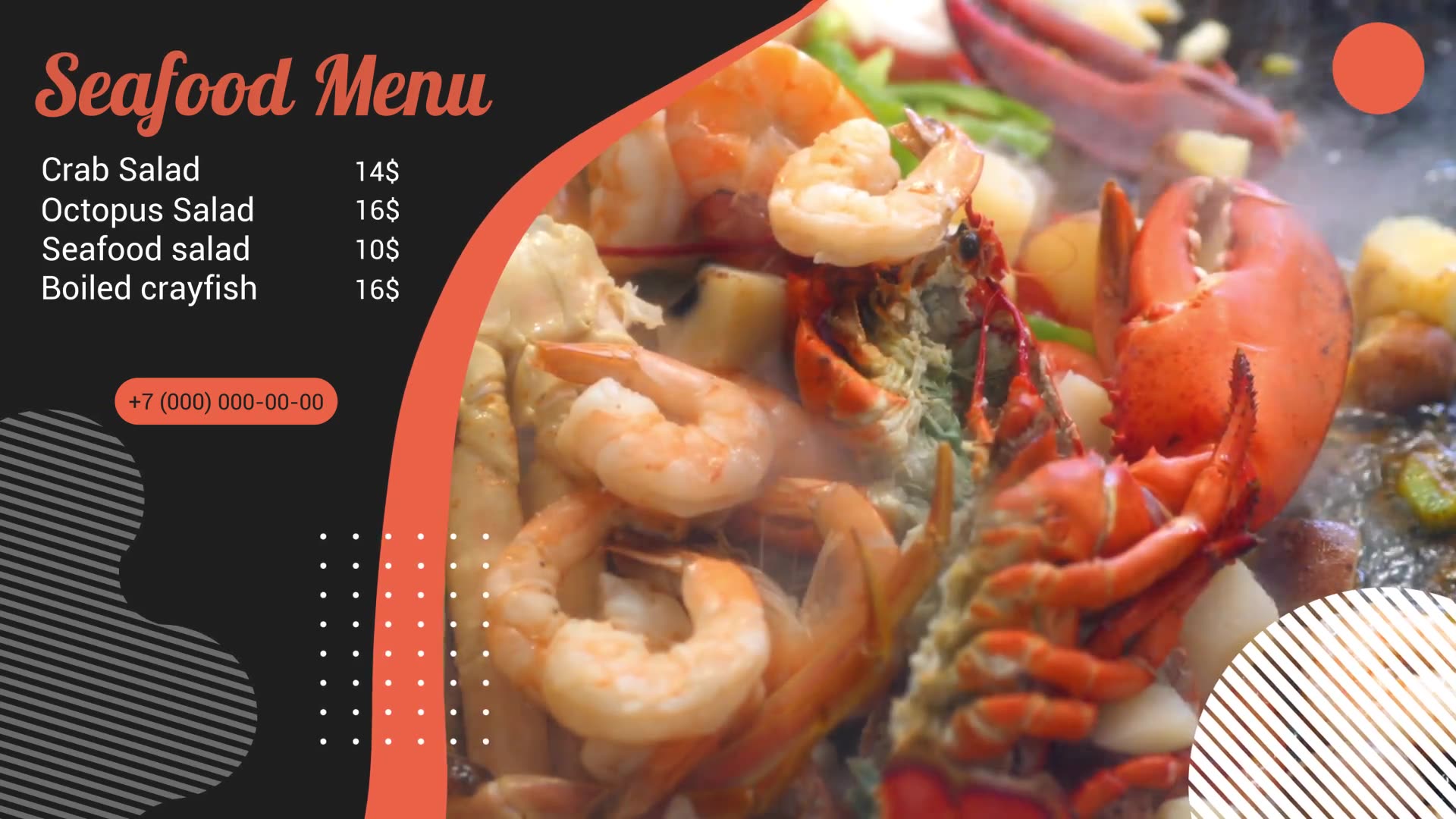 Food Menu for FCPX Videohive 35889903 Apple Motion Image 4
