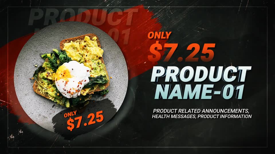 Food Menu Presentation // Food Menu Promo Videohive 36076941 After Effects Image 2