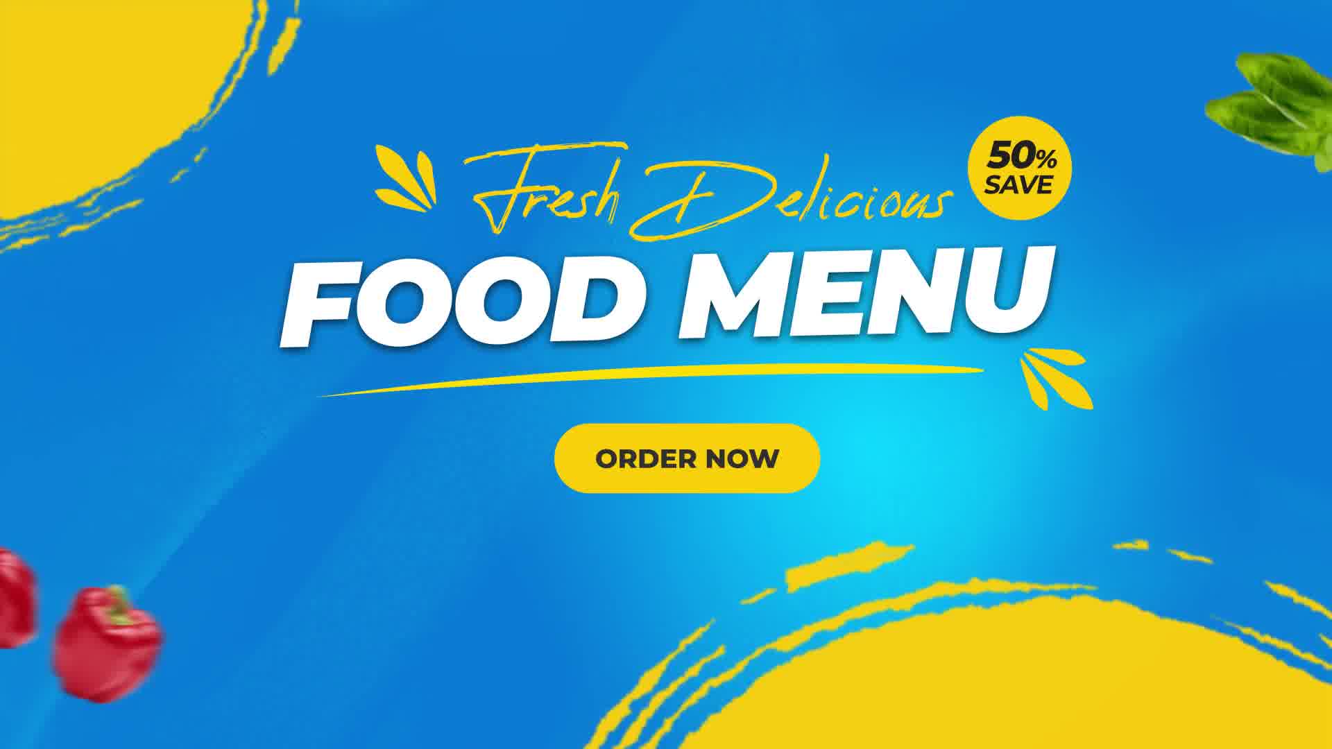 Food Menu Promo B230 Videohive 35651629 After Effects Image 11
