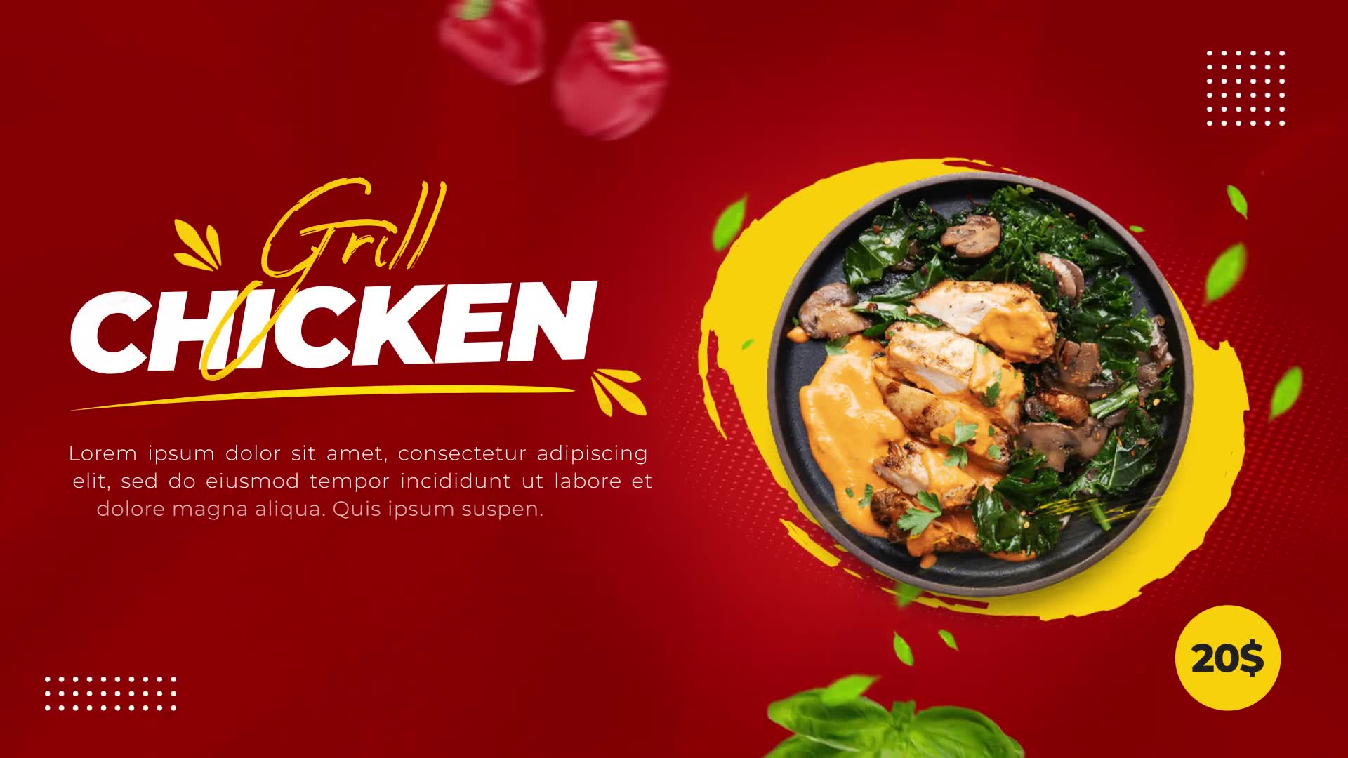 Food Menu Promo B230 Videohive 35651629 After Effects Image 7