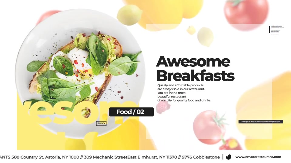 Food Menu Promo Videohive 24554782 After Effects Image 5