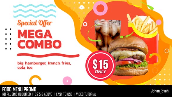 Food Menu Promo - Download Videohive 29364901