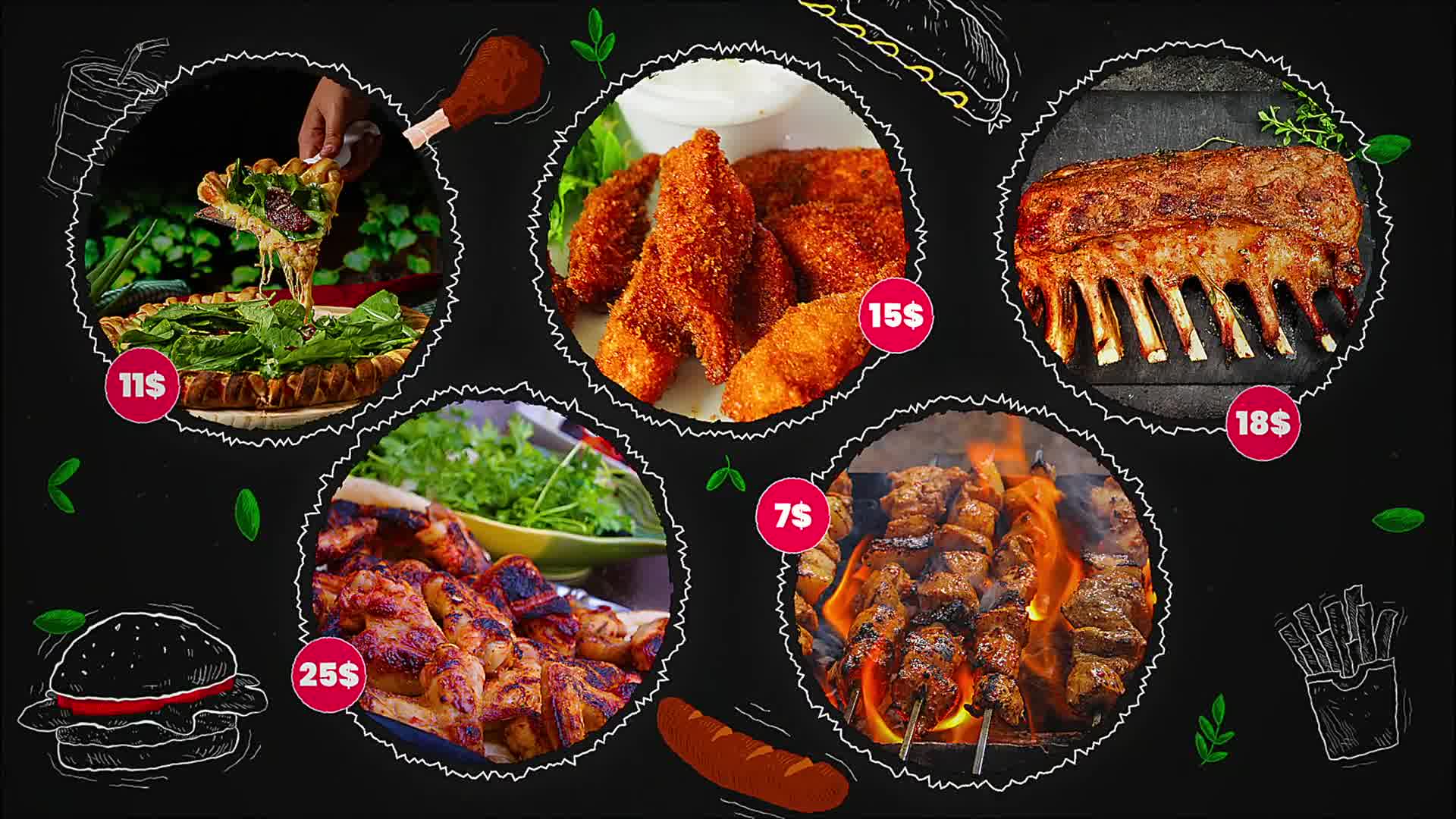 Food Menu Promo Videohive 34487081 After Effects Image 10