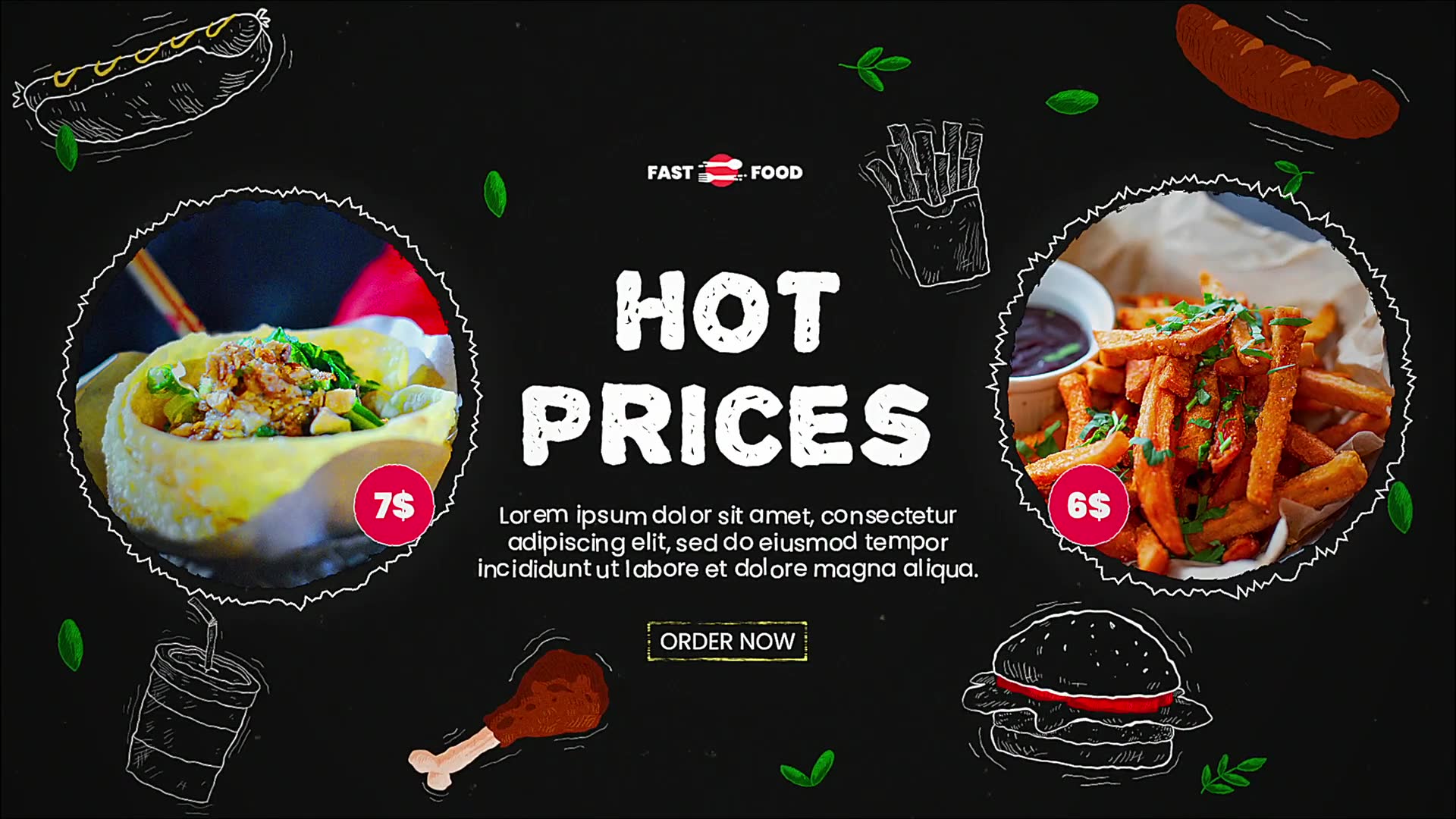 Food Menu Promo Videohive 34487081 After Effects Image 5