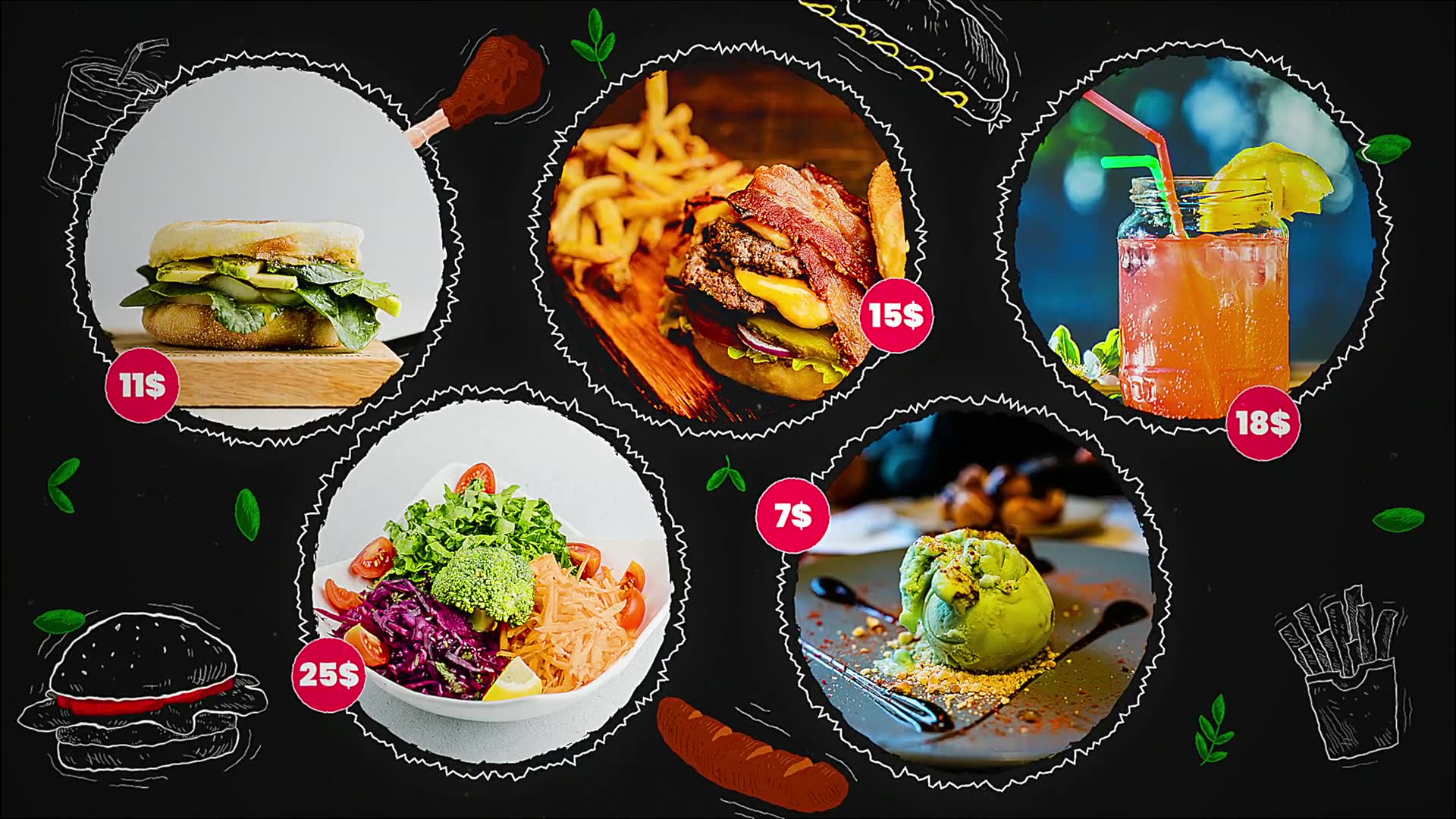 Food Menu Promo Videohive 34487081 After Effects Image 6
