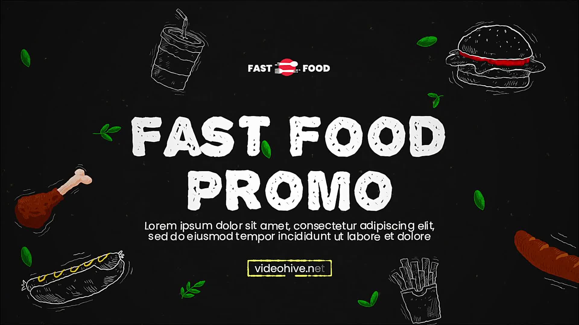 Food Menu Promo | MOGRT Videohive 34602678 Premiere Pro Image 1