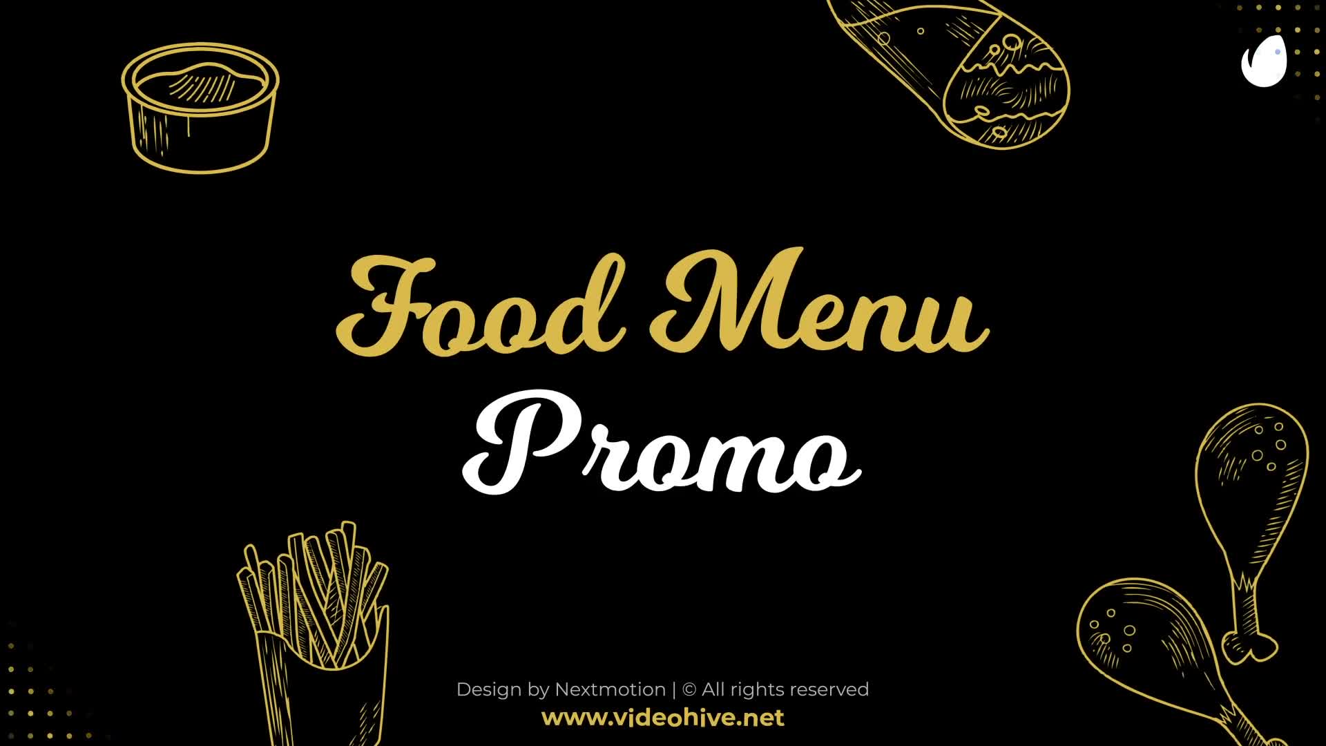 Food Menu Promo | MOGRT Videohive 35180816 Premiere Pro Image 1
