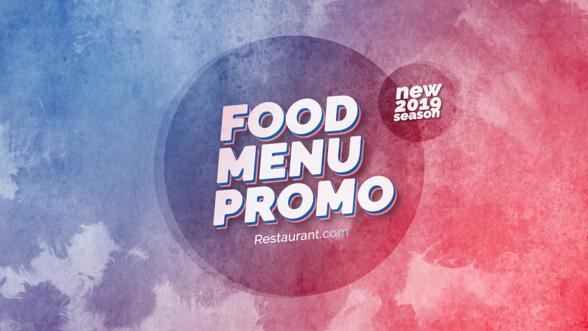 Food Menu Promo | Premiere Pro Videohive 35873857 Premiere Pro Image 1