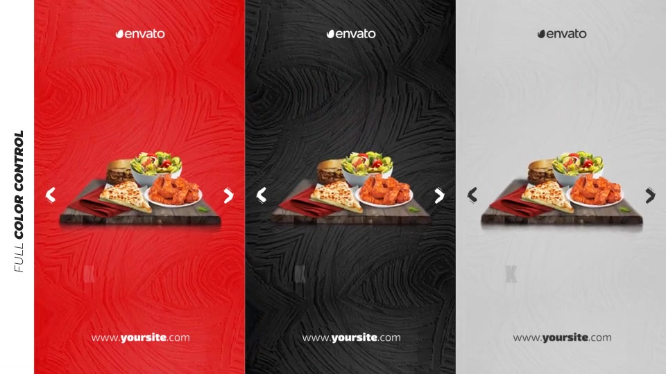 Food Menu Promo (Vertical) Videohive 25694796 After Effects Image 4
