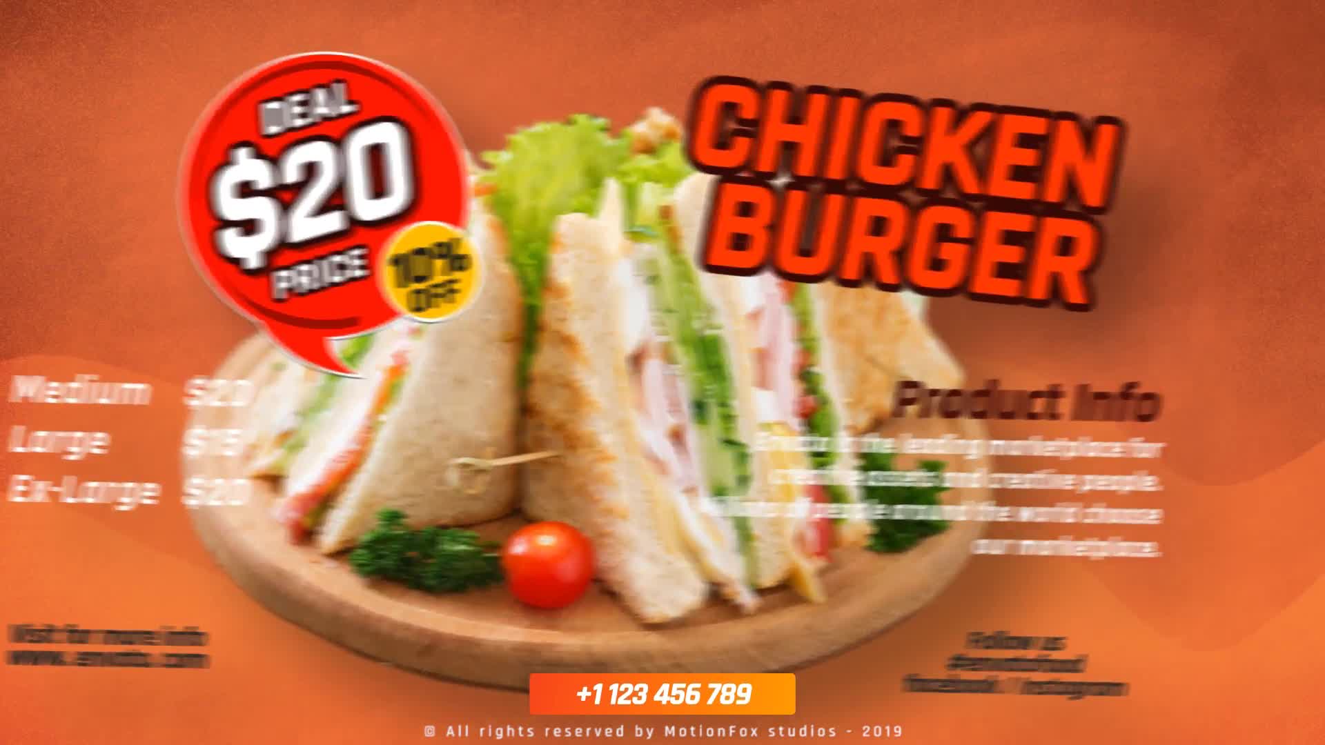 Food Menu Promo Videohive 23348337 After Effects Image 8