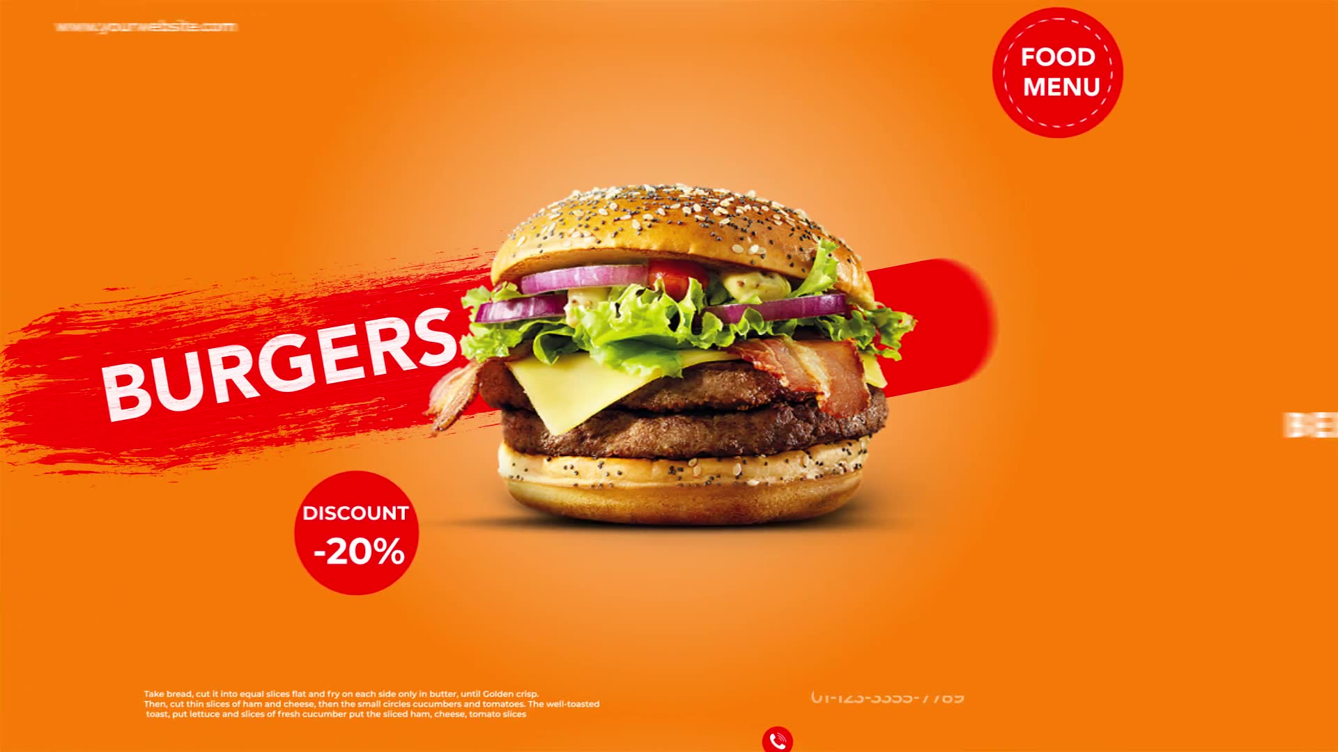 Food Menu Promo Videohive 26792173 After Effects Image 2
