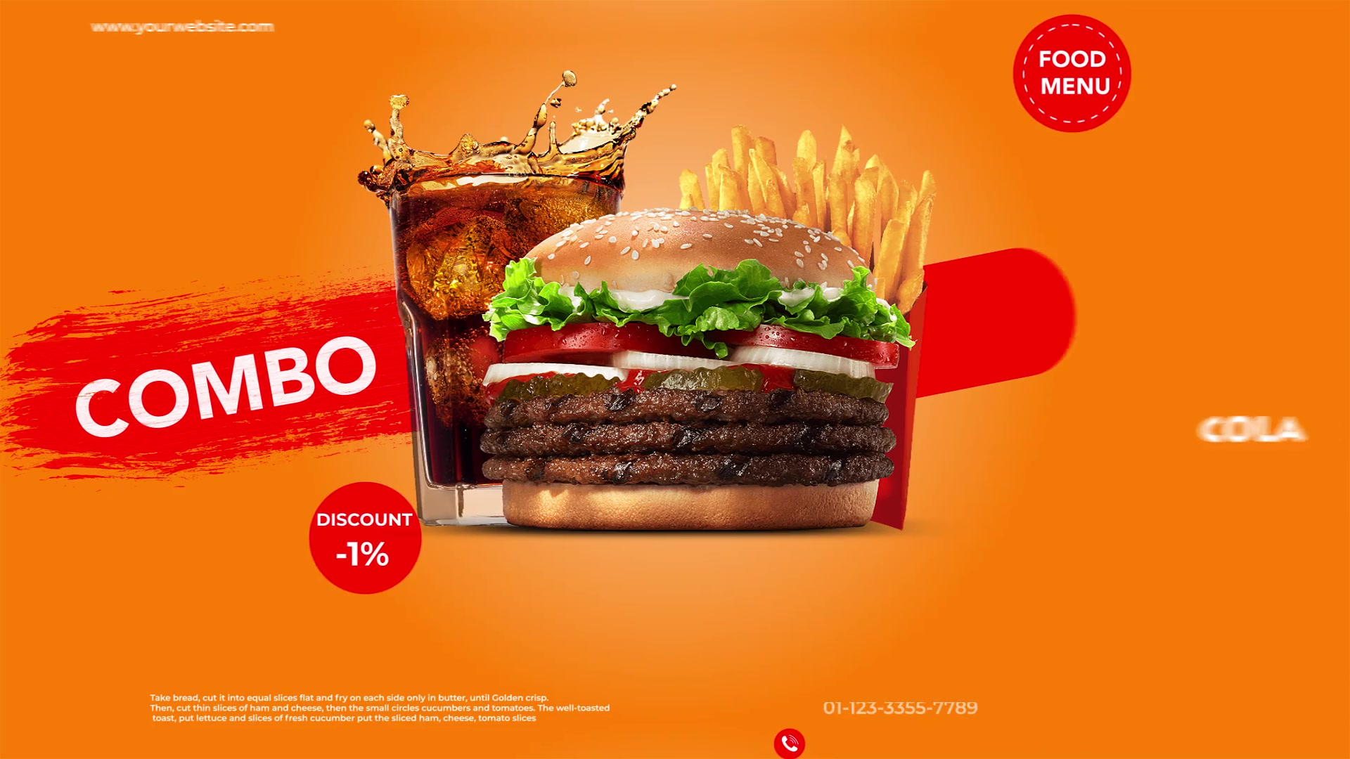 Food Menu Promo Videohive 26792173 After Effects Image 6